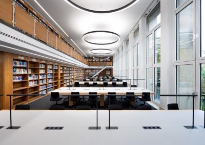 Umbau der Bibliothek der Wirtschaftswissenschaften Juridicum Münster